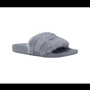 Calvin Klein slide sandals size 8 NWT